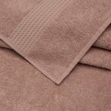 Набор полотенец махровых 6пр 30*60см*2/50*80см*2/70*130см*2 Самур кремовый, беж. 360гр м4030_45