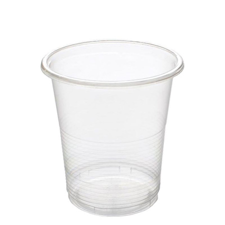 Стакан одноразовый 100мл полистирол прозрачный ПП Мопс (4800/100/20) 170-0011