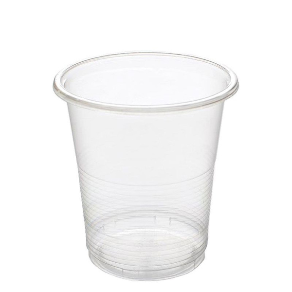 Стакан одноразовый 100мл полистирол прозрачный ПП Мопс (4800/100/20) 170-0011