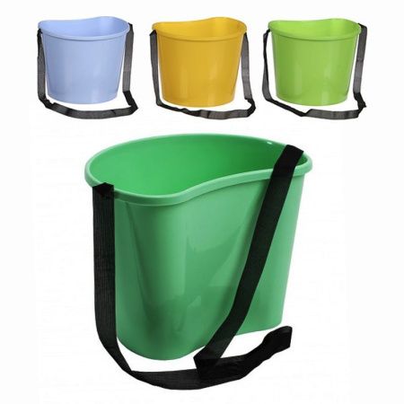 Ведро для сбора ягод 6,5л пластик с лентой Бр.1.10 (20)