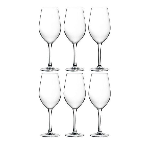 Бокалы для вина набор 6шт 350мл стекло СЕЛЕСТ L5831/0 (2)