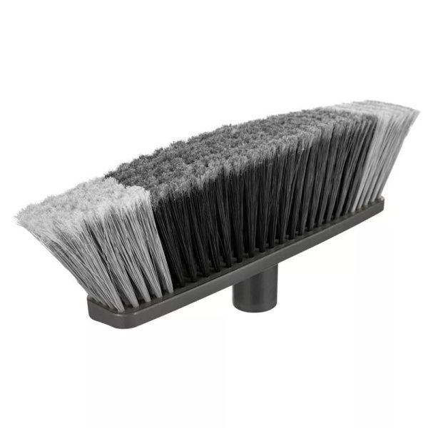Щетка для пола с черенком 120см пластик темно-серый (12)