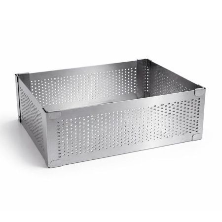 Форма кулинарная разъемная нерж.сталь 16-30см h8см Квадрат 303г (72)