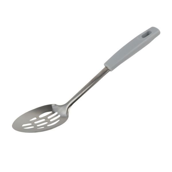 Ложка кулинарная 32,5*6,7см нерж.сталь с прорезями JC-12578 (60/240)