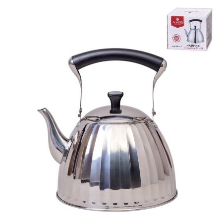 Чайник 3л нерж.сталь подвиж.ручка, стальной, капс.дно, индукция (6)