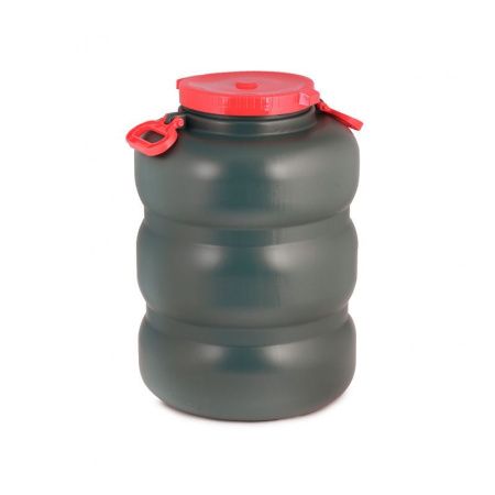Канистра-бочка 50л пластик с навесными ручками Байкал-эконом микс (4)