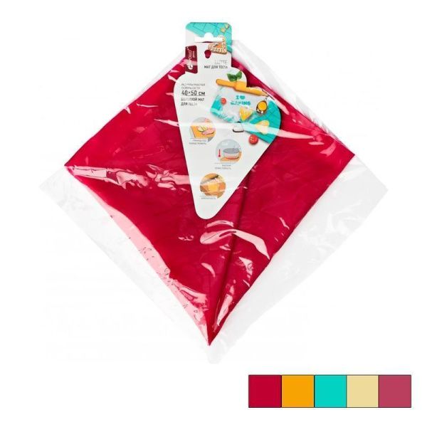 Коврик кулинарный 40*50см силикон Tarte с разметкой TRT-45 (120)