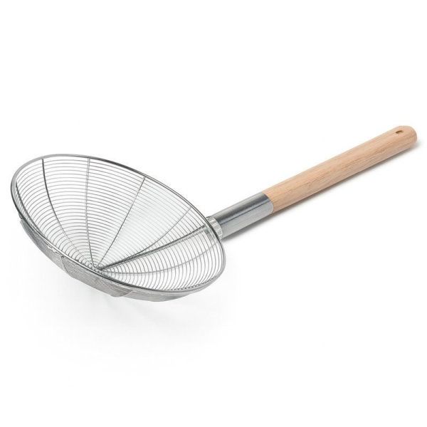 Сито 26см нерж.сталь с дер. Ручкой ПРО  JC-18120 (50)