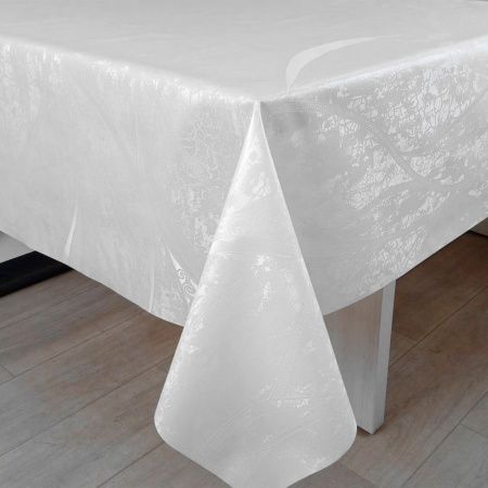 Клеенка ПВХ на тканевой основе BOGEMA шелкография белая 0,28мм*1,37*20м