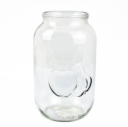 Банка стеклянная 1500мл (крышка СКО 82мм) 0,59 КБ28-1-82 (15)