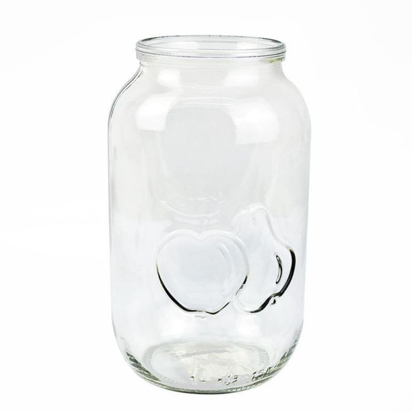 Банка стеклянная 1500мл (крышка СКО 82мм) 0,59 КБ28-1-82 (15)