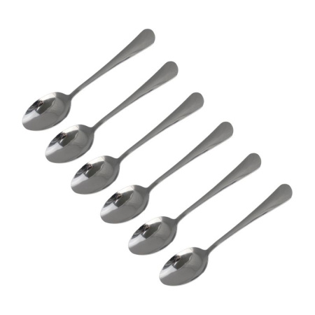 Ложки столовые набор 6шт 20,5*4,5см 50гр нерж.сталь ОПТИМА JC-15946 (100)