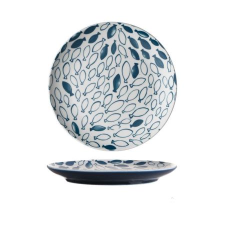 Тарелка мелкая 16см керамика BILLIBARRI AEGEAN SEA десертная (6)