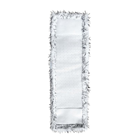 Насадка для швабры 440*130*10мм микрофибра ПРОФИ серый (25)