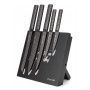 Набор ножей 5пр нерж.сталь на магнитной подставке (12)