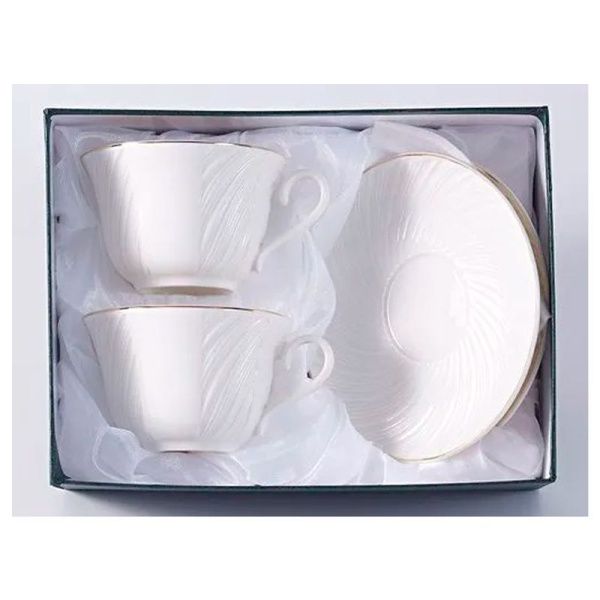 Чайный набор 4пр фарфор на 2 персоны 220мл (16)