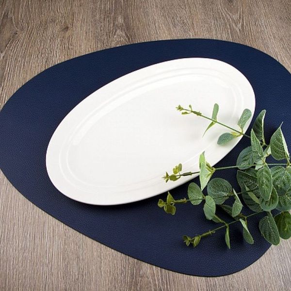 Блюдо 30*18*2см фарфор МАРШМЕЛЛОУ овальное (20)