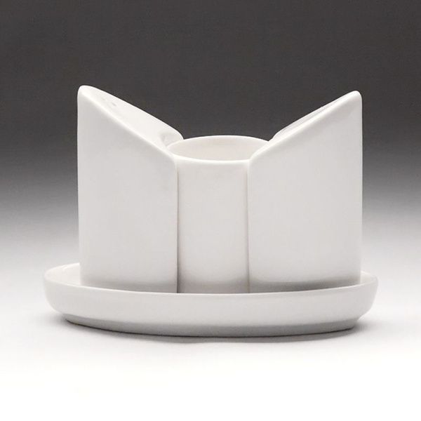 Набор для специй 3пр 90мм фарфор КОЛЛАЖ на подставке (60/54)