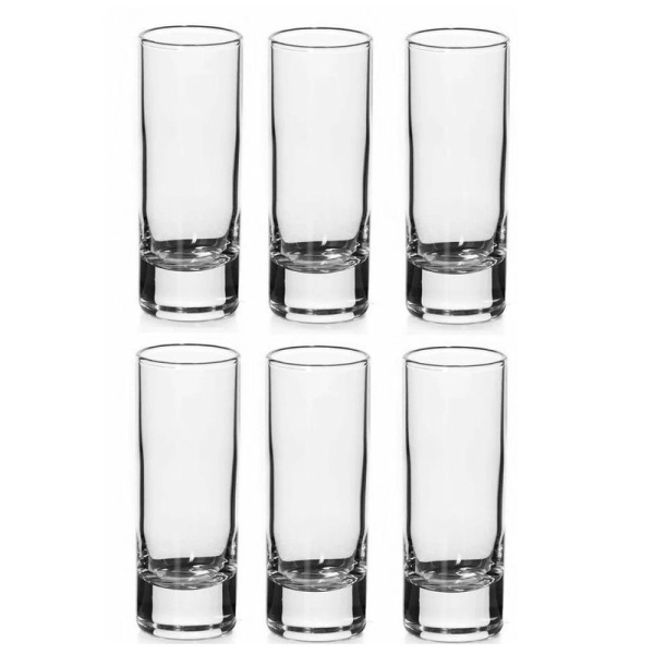 Стопки набор 6шт 60мл стекло САЙД (4)