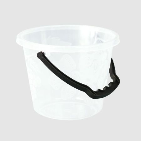 Ведро 3л пластик фруктовое прозрачное без крышки (30)