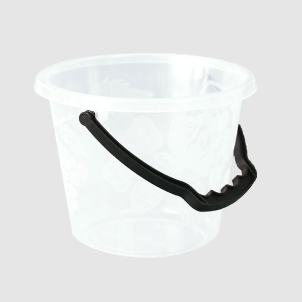 Ведро 3л пластик фруктовое прозрачное без крышки (30)