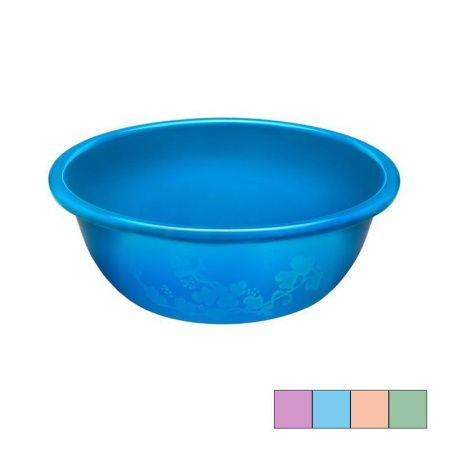 Таз 4л 280*115мм пластик ИЗОБИЛИЕ круглый мерный цветной (50)