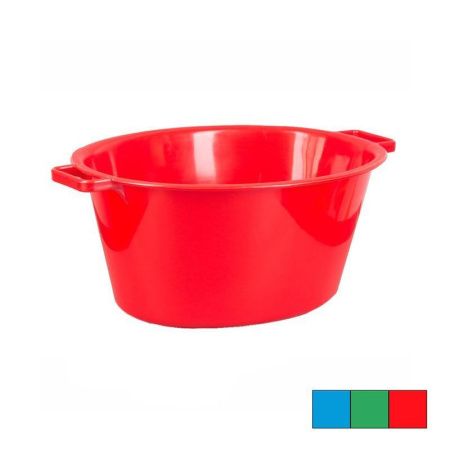 Таз 28л пластик овальный с ручками Ар (5/10)