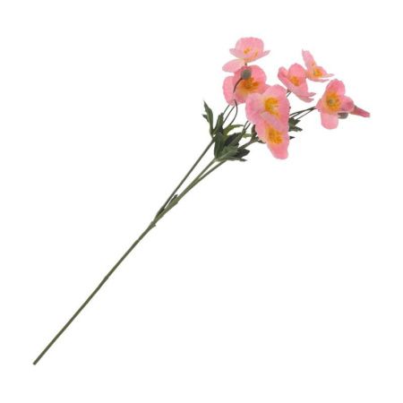 Цветы искусственные Мак 66см