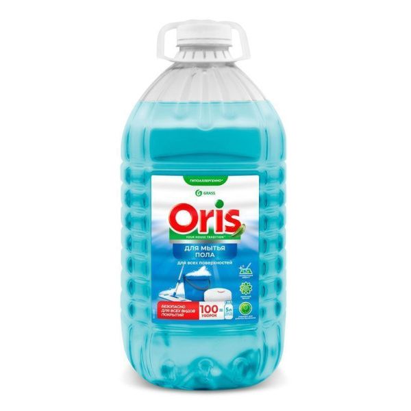 Средство для мытья полов 5л с полирующим эффектом Oris (2)