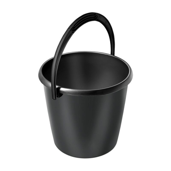 Ведро 7л пластик СОЛО хозяйственное без крышки С461 (20)