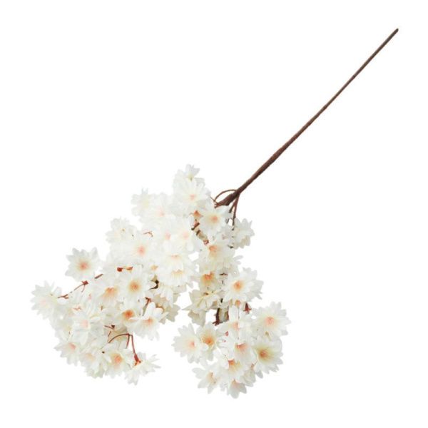 Цветы искусственные Ромашка белая 80*24см