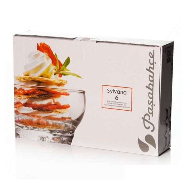 Салатники набор 6пр 10см стекло СИЛЬВАНА (8)