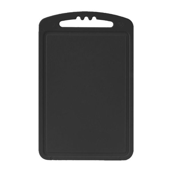 Доска разделочная 240*150*4мм пластик малая BLACK (45)