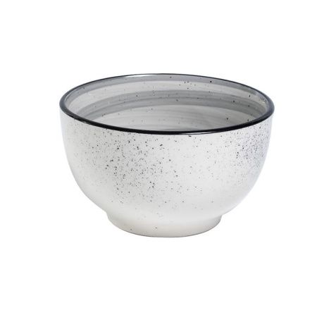 Салатник 750мл керамика Аэрография ГРАФИТОВЫЙ БРИЗ (6/36)