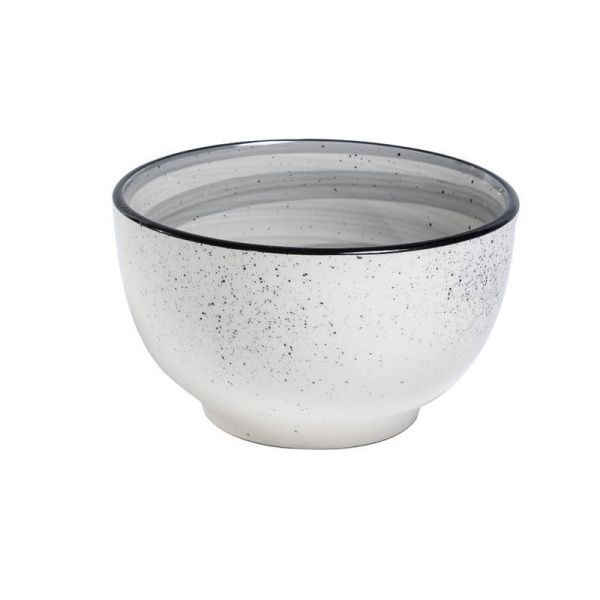 Салатник 750мл керамика Аэрография ГРАФИТОВЫЙ БРИЗ (6/36)