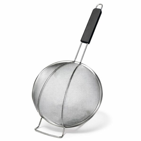 Сито 30см нерж.сталь с ручкой 27см ПРО JC-18118 (40)