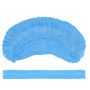 Шапочка Шарлотта 100шт нетканый материал голубая AVIORA (10)
