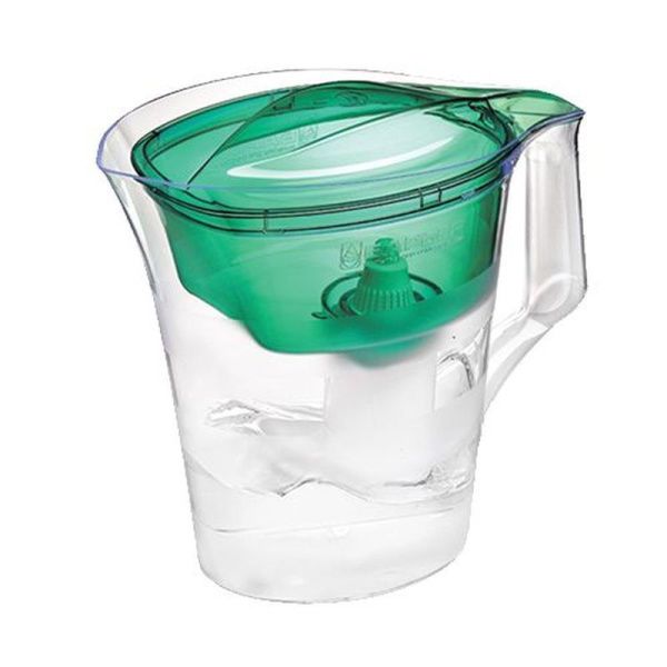 Фильтр Барьер пластик Твист (зелёный) воронка V=1,4л общий V=4л (5)