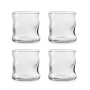 Стаканы набор 4шт 340мл стекло АМОРФ низкие (6)