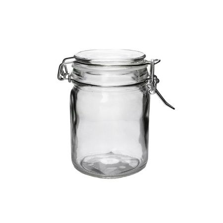 Банка для сыпучих продуктов 50мл стекло с фиксатором JC-15960 (200)