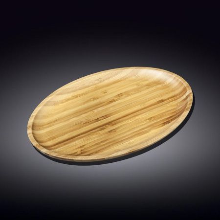 Блюдо 30,5*20,5см бамбук овальное WL-771067/A (6/36)