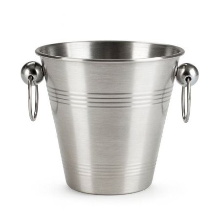 Ведерко для льда 1100мл нерж.сталь JC-18201 (100)