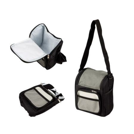 Термосумка ПВХ 4л 19*12*22,5см серая PC2209 (20)