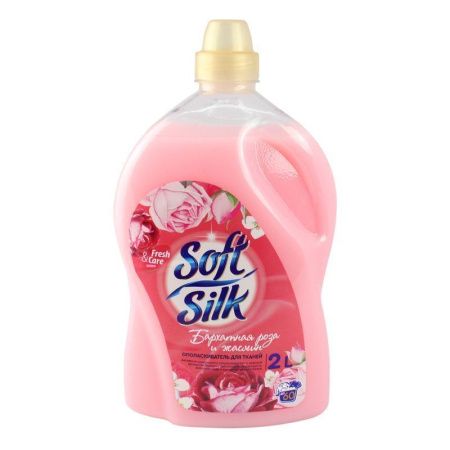 Ополаскиватель для тканей 2л Soft Silk Бархатная роза и жаксмин (6)