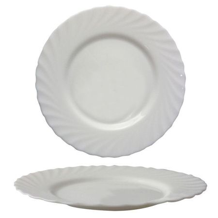 Тарелка мелкая 24,5см стеклокерамика ТРИАНОН N5015/Н3665/N3645 (24)