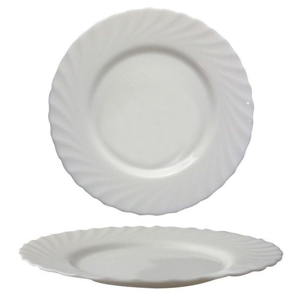 Тарелка мелкая 27,5см стеклокерамика ТРИАНОН