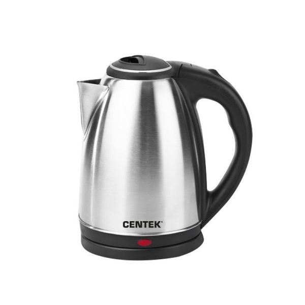 Чайник электрический 2л нерж.сталь Centek CT-1068 матовый металл 2000Вт (12)