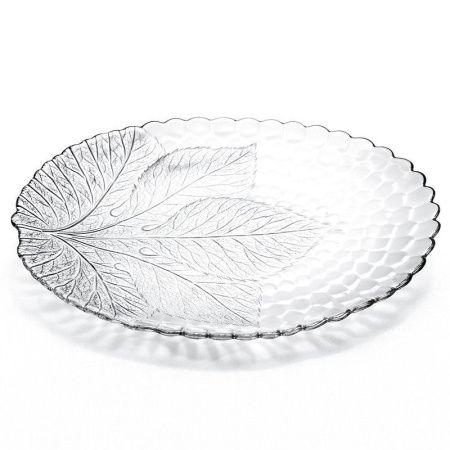 Тарелка мелкая 25*32см стекло СУЛТАНА (12)