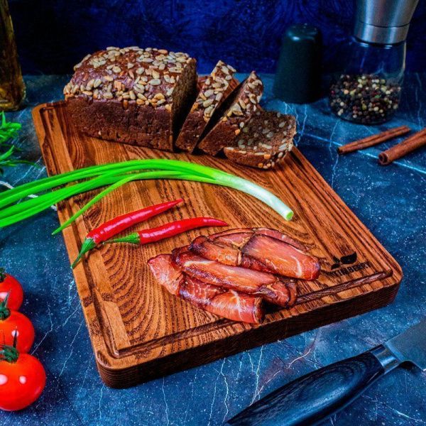 Доска разделочная 30*20*2см дуб прямоугольная TIMBERRY (1)