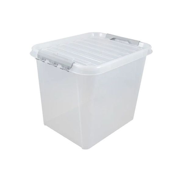 Контейнер для хранения 50л 500*390*400мм пластик ПРОФИ КОМФОРТ с крышкой (4)